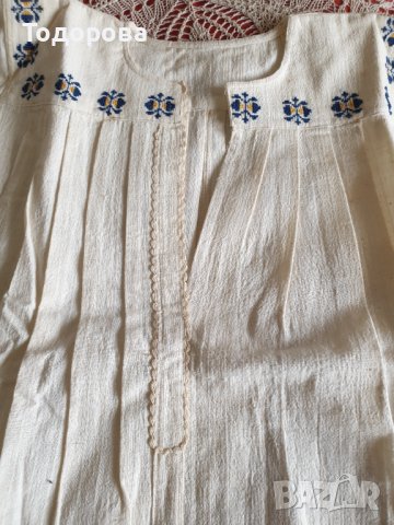 Автентична къса риза от народна носия, снимка 3 - Антикварни и старинни предмети - 43044723