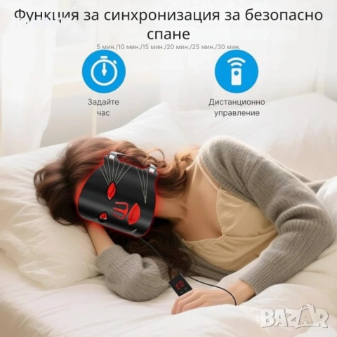LED Маска за лице със 7 светлинни режима – Домашна фототерапия за по-чиста и спокойна кожа, снимка 6 - Други - 53240894