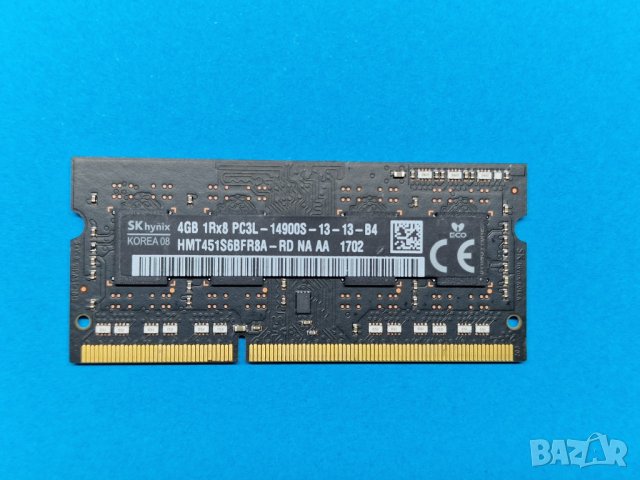4GB DDR3L 1866Mhz Hynix Ram Рам Памет за лаптоп с гаранция!