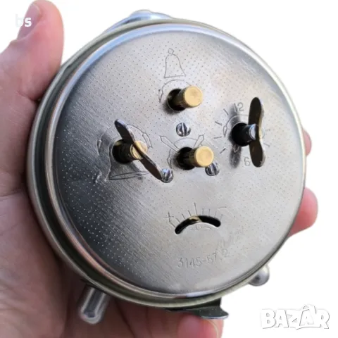 Ретро будилник Vitjaz Viva Espana /обслужен/, снимка 7 - Антикварни и старинни предмети - 49073610