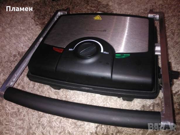 Контактен грил, скара, плоча, тостер преса Tarrington House CG 1800 W. Нов ! , снимка 2 - Тостери - 34775895