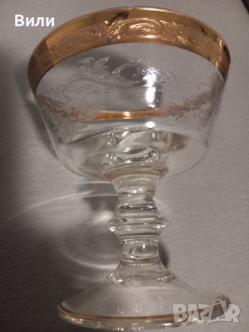 2 официални  чаши от Мурано стъкло за шампанско , снимка 3 - Чинии - 43742707