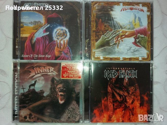 Оригинални Helloween,Slayer,Pantera,Obituary,Death, снимка 3 - CD дискове - 40101815