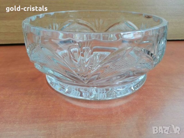 кристална купа , снимка 7 - Антикварни и старинни предмети - 27474677