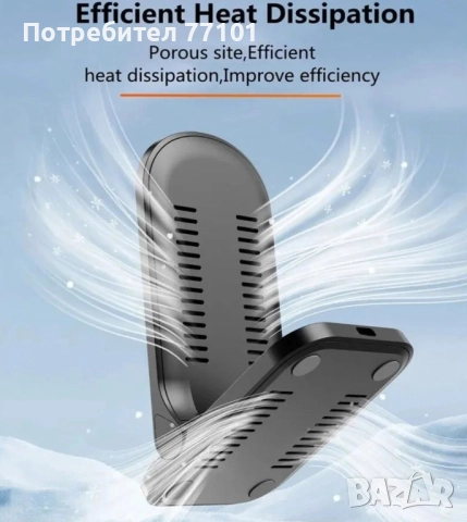 Безжично зарядно -Wireless fast charger, снимка 3 - Безжични зарядни - 41367701