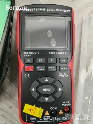 Цифров мултицет ZT702S с осцилоскоп
