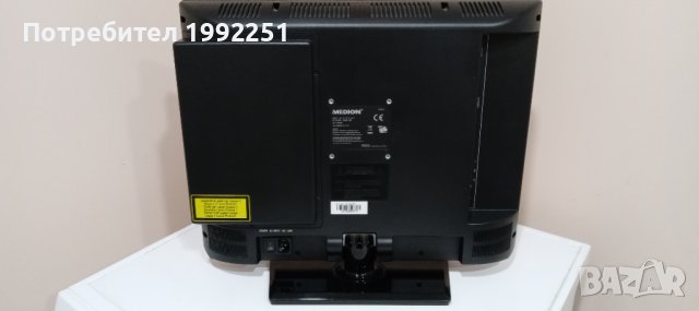 LCD Телевизор Medion НОМЕР 20. Model MD20151. 18.5инча 47см. Работещ. Без дистанционно. Внос от Герм, снимка 16 - Телевизори - 43562239