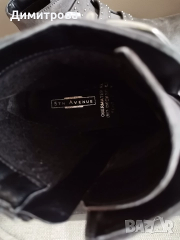5th Avenue, боти естествена кожа , снимка 4 - Дамски боти - 52471649