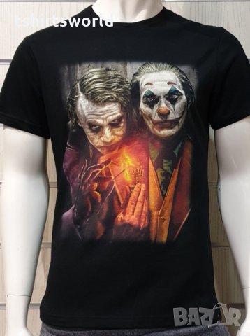 Нова мъжка тениска с дигитален печат Жокера, снимка 8 - Тениски - 35590111