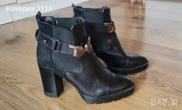 Страхотни боти ботуши Tamaris Тамарис, размер 38, отлично състояние, снимка 2 - Дамски боти - 53097507
