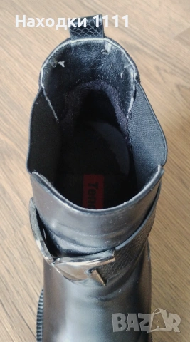 Страхотни боти ботуши Tamaris Тамарис, размер 38, отлично състояние, снимка 8 - Дамски боти - 53097507