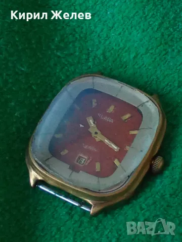 СЛАВА 21 КАМЪКА Стар с ПОЗЛАТА РЯДЪК МОДЕЛ РУСКИ МЕХАНИЧЕН СССР ЧАСОВНИК за ИЗНОС 32548, снимка 15 - Антикварни и старинни предмети - 38387723