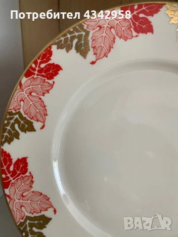 H & G. Bavaria. 1930-1939г. Порцеланова чиния., снимка 2 - Антикварни и старинни предмети - 50607264
