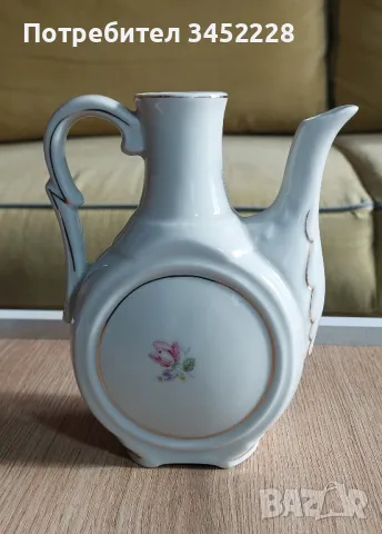 порцелан България кана за ценители отлична , снимка 1