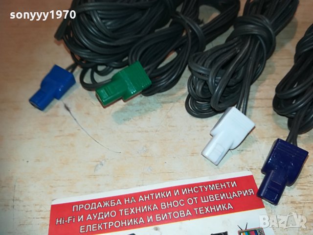 поръчани-SOLD OUT-кабели колони зелен/бял/син/лилав 0804211950, снимка 3 - Тонколони - 32478448