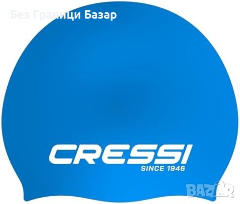 Нова Шапка за плуване Cressi Удобна висококачествена за басейн спорт море