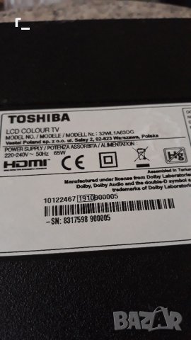 Toshiba 32WL1A63DG на части 