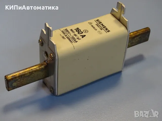 Предпазител Siemens 3NA3136 HRC-Fuse160A 500VAC, снимка 6 - Резервни части за машини - 47790711