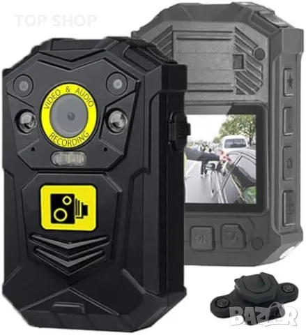 Нова Камера за Тяло Brifield® BR1 1512p 64GB, Нощно Виждане, Водоустойчива, снимка 2 - Камери - 49804803