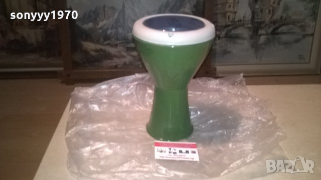 ЗЕЛЕНА ТАРАМБУКА-МЕТАЛНА-нова от сирия, снимка 6 - Ударни инструменти - 27288793
