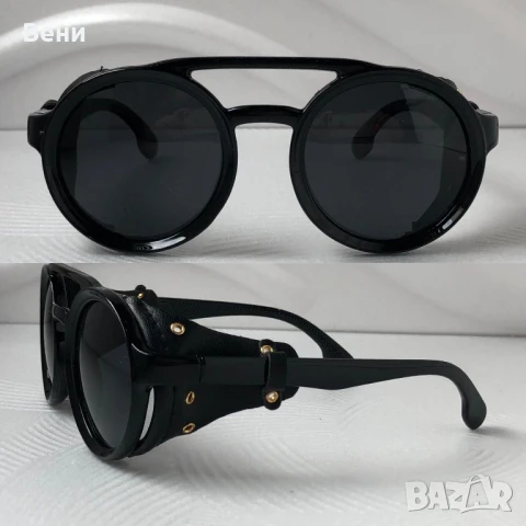 Мъжки слънчеви очила с кожа по модел на Carrera , снимка 10 - Слънчеви и диоптрични очила - 51292579