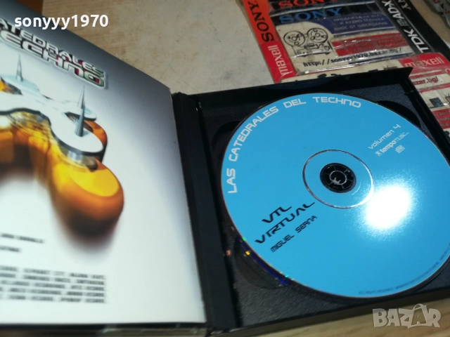 CATEDRALES TECHNO X3CD 0309251056, снимка 9 - CD дискове - 51588843