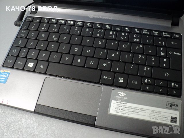 Packard Bell - ENME69BMP, снимка 3 - Лаптопи за работа - 32072780