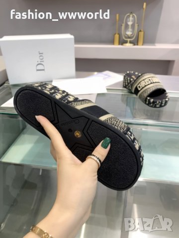 дамски чехли  Christian Dior 35-40 реплика, снимка 4 - Чехли - 33247267