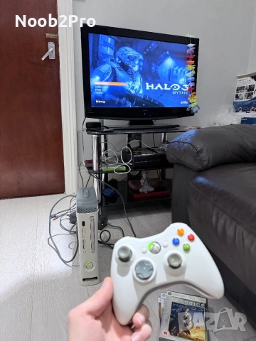 Xbox 360 с кутия Boxed, снимка 11 - Xbox конзоли - 53290602