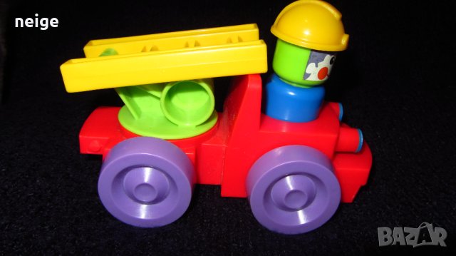 Mega bloks 15 части и човече, камион пожарна Fun time, снимка 6 - Коли, камиони, мотори, писти - 43804278