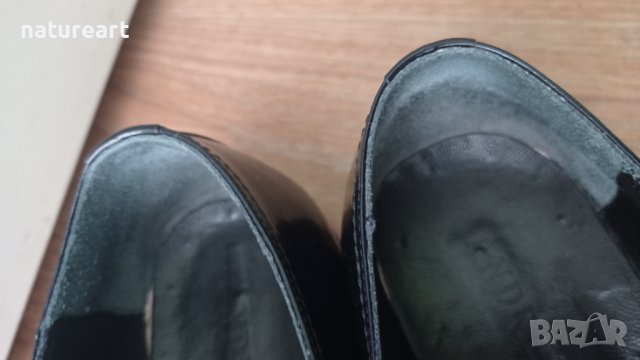Мъжки обувки Andrews, официални, тъмно сини лак 41 номер, снимка 3 - Официални обувки - 40220997
