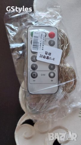 Коледни лампички тип завеса, перде 3мх3м , снимка 2 - Други - 39072649