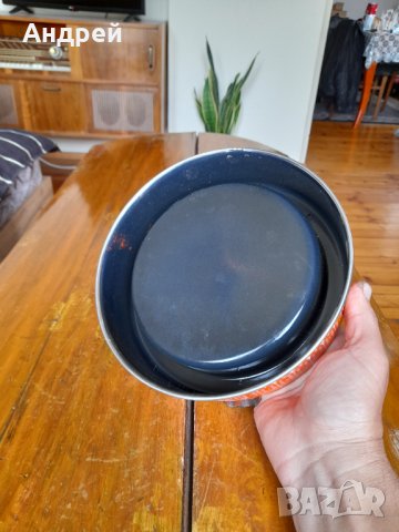 Стар емайлиран пепелник, снимка 6 - Други ценни предмети - 36792592