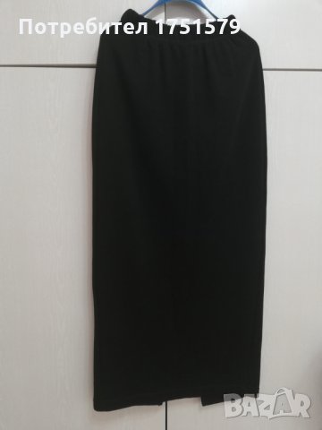 Нова дълга рипсена пола стегната материя, снимка 4 - Поли - 28692032