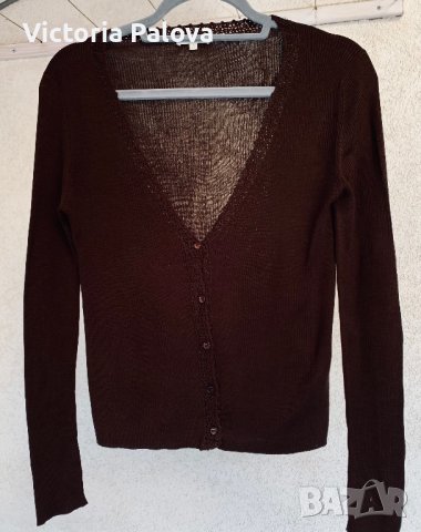 MASSIMO DUTTI жилетка 100% коприна, снимка 14 - Жилетки - 39957929