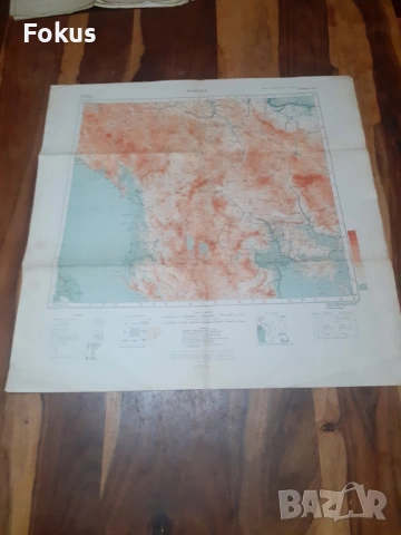 Стара карта на Европа