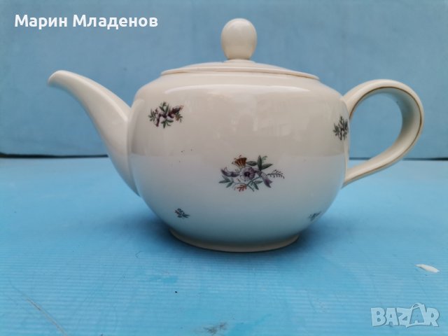 Порцеланов чайник-стар, снимка 6 - Прибори за хранене, готвене и сервиране - 39954229