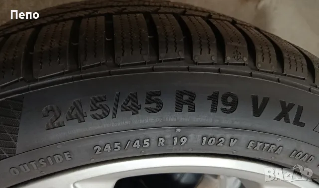 Оригинални джанти с нови зимни гуми 19 цола за Audi A7 S7 дот 2023г., снимка 6 - Гуми и джанти - 48840001