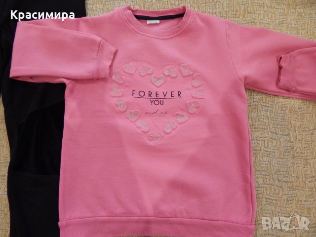 Блузка + клин лека вата 140 см., снимка 2 - Детски комплекти - 28694470