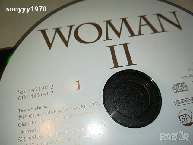WOMAN II X2 ORIGINAL CD 2103231827, снимка 6 - CD дискове - 40086581