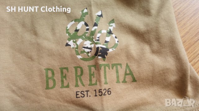 BERETTA T-Shirt размер S за лов риболов тениска - 641, снимка 6 - Тениски - 43284122