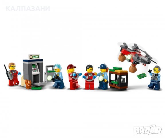 LEGO® City Police 60317 - Полицейско преследване в банката, снимка 4 - Конструктори - 38927949