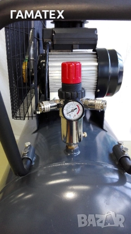 200 л Бутален монофазен компресор с ремъчно задвижване, 51021, снимка 7 - Други машини и части - 52612333