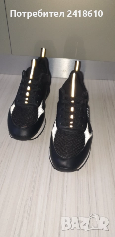 Emporio Armani EA7 Sneakers Mens Size 42/26.9см US 8.5 UK 8 ОРИГИНАЛ! Мъжки Спортно - елегантни!, снимка 6 - Кецове - 52335652