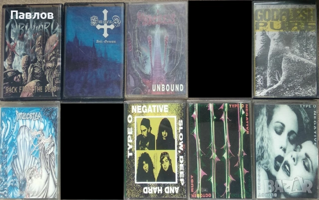 Неофициални аудио касети с метъл (блек, дет), снимка 2 - Аудио касети - 53237257