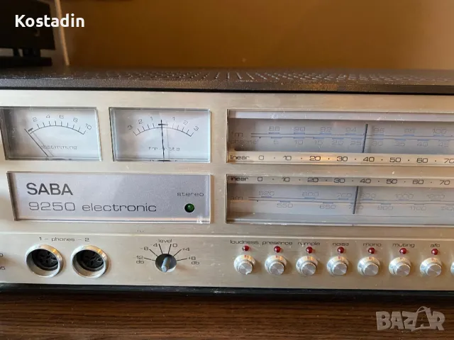 SABA 9250, снимка 3 - Ресийвъри, усилватели, смесителни пултове - 49926633