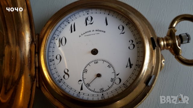 Chronograph repatir джобен часовник, снимка 6 - Джобни - 43534933