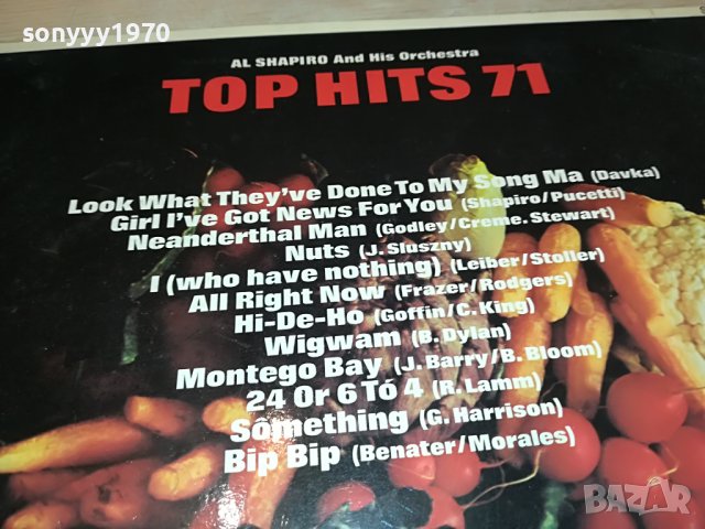 TOP HITS 71 ПЛОЧА-ВНОС GERMANY 0604231001, снимка 9 - Грамофонни плочи - 40274354
