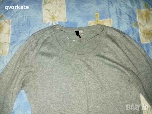 Сив блузон на DIVIDED H&M, снимка 2 - Блузи с дълъг ръкав и пуловери - 38728755