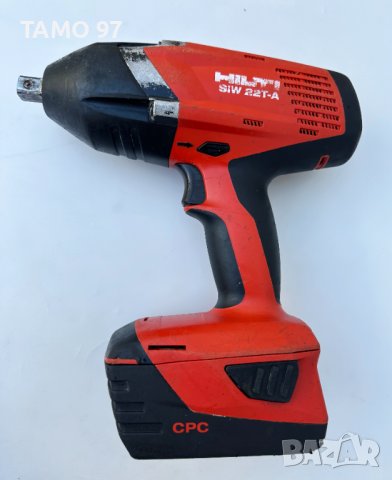 Hilti SiW 22T-A - Акумулаторен гайковерт 2x22V 5.2Ah, снимка 2 - Други инструменти - 43575317